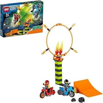 LEGO City Stuntz Stuntcompetitie/ Stuntpark + motoren. nieuw, Ophalen of Verzenden, Nieuw, Complete set, Lego