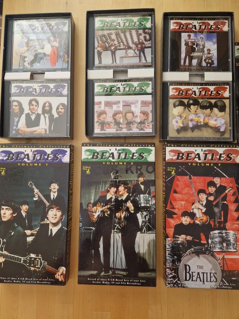 The Beatles - The Ultimate Collection Boxset (Yellow Dog), Ophalen of Verzenden, 1990 - 1999, Gebruikt, Boxset