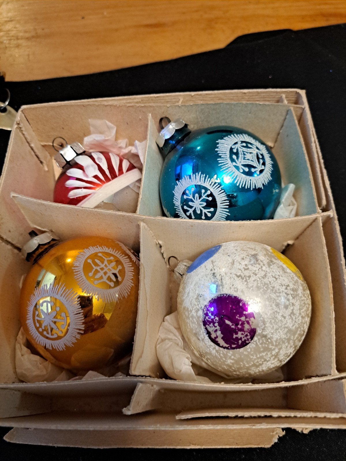 Oude kerstballen, Diversen, Kerst, Ophalen of Verzenden