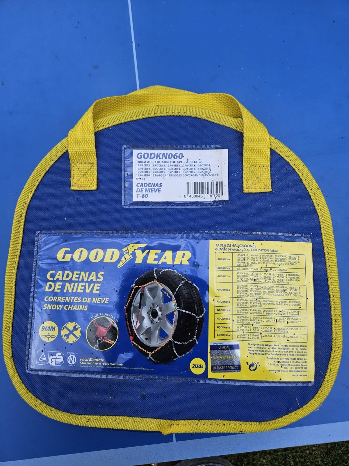 Goodyear sneeuwkettingen T-60 (GODKN060), Ophalen of Verzenden, Zo goed als nieuw