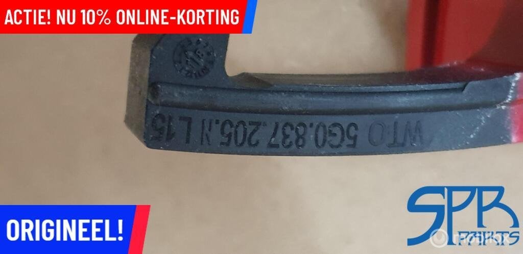 GOLF 7 VII LY3D LINKS Deurgreep linksvoor linksachter GREEP, Volkswagen, Nieuw, Ophalen of Verzenden
