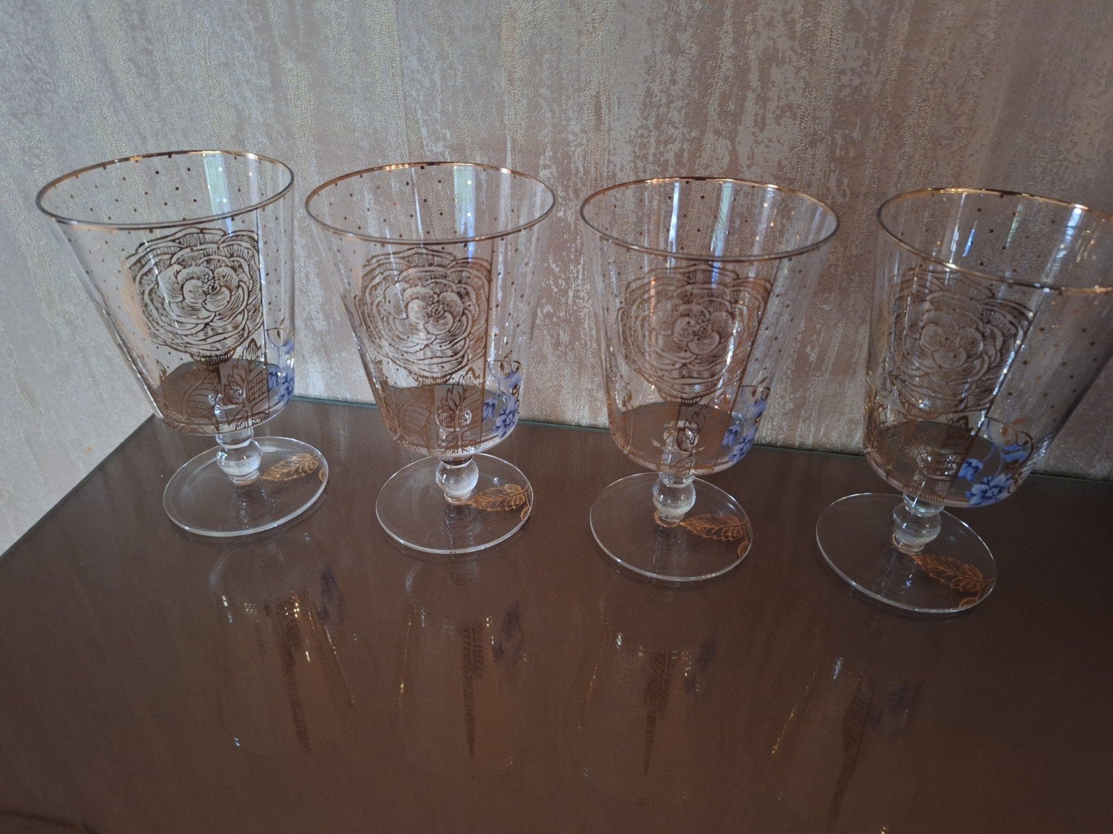 Pip Studio waterglazen - set van 4, Glas, Ophalen of Verzenden, Zo goed als nieuw, Meerkleurig