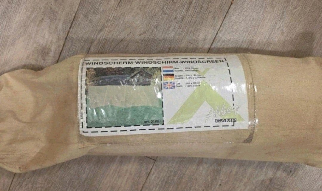 windscherm, Ophalen, Gebruikt