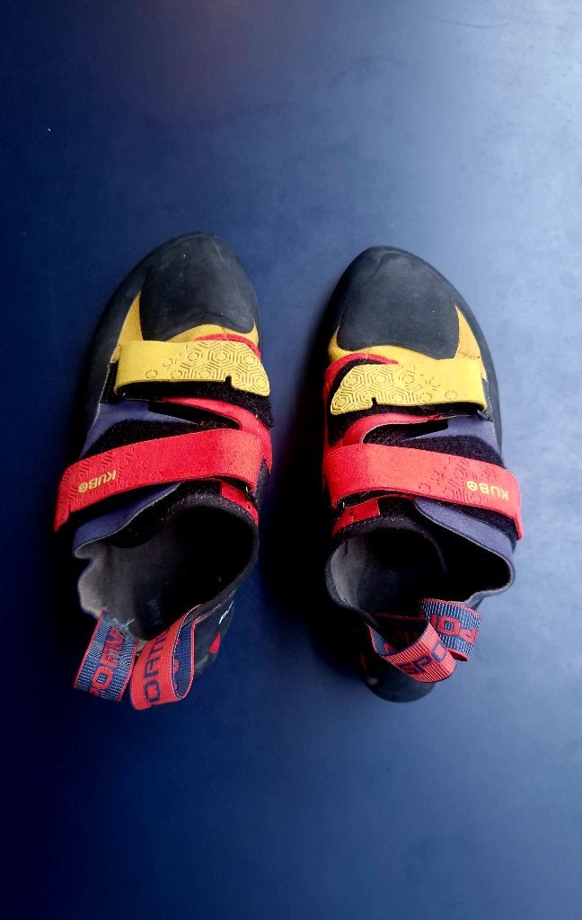 La Sportiva Kubo – Maat 41.5 – Zo goed als nieuw, Ophalen of Verzenden, Zo goed als nieuw, Klimsportschoenen