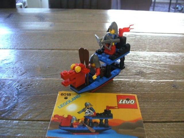 Lego Castle 6018 Battle Dragon, Gebruikt, Lego, Ophalen of Verzenden, Castle