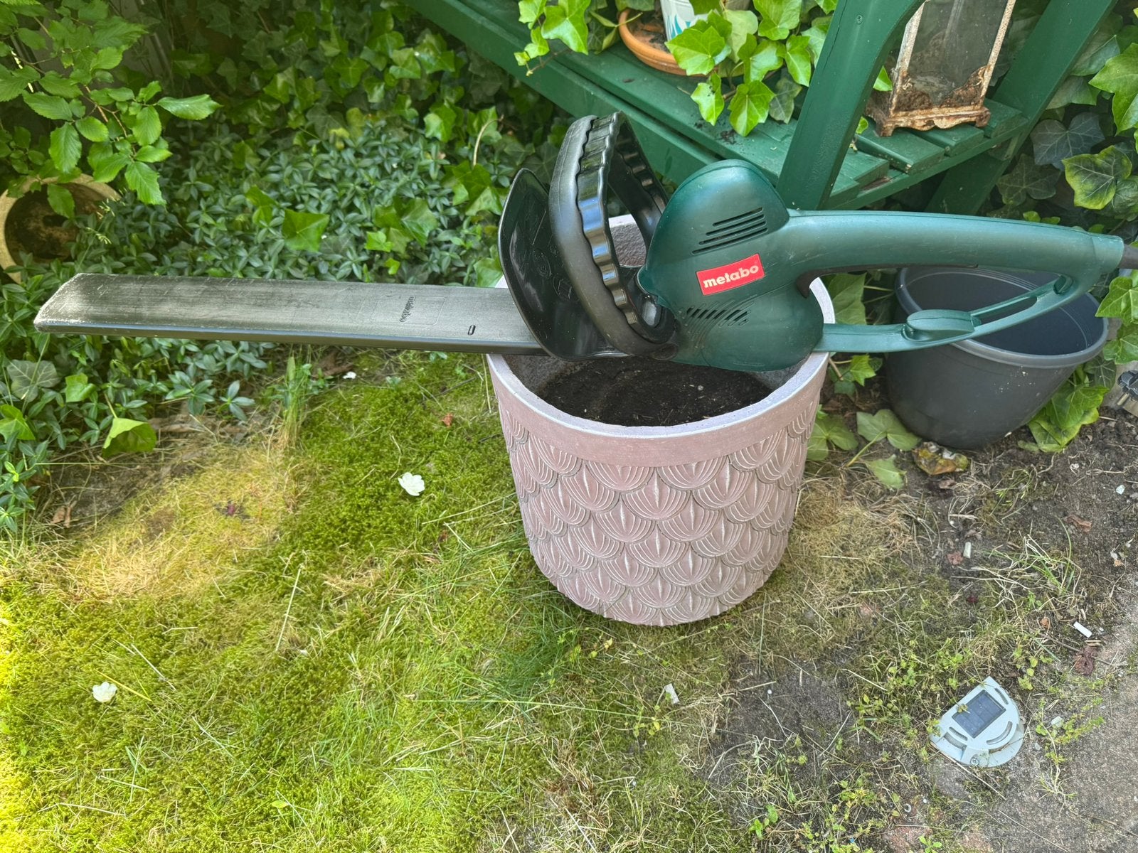 Metabo heggeschaar, Ophalen of Verzenden, Gebruikt, Elektrisch