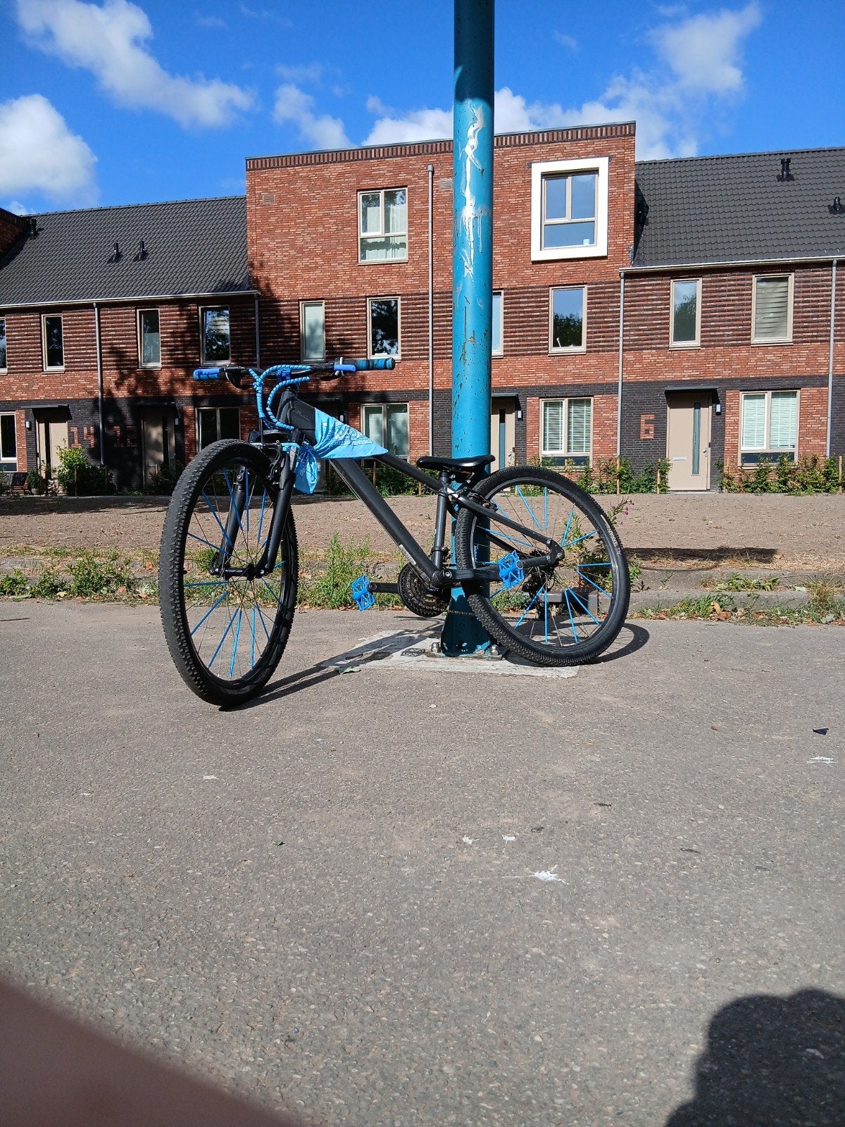 Customized rockrider st100, Gebruikt, Vering, Velgrem, Overige maten