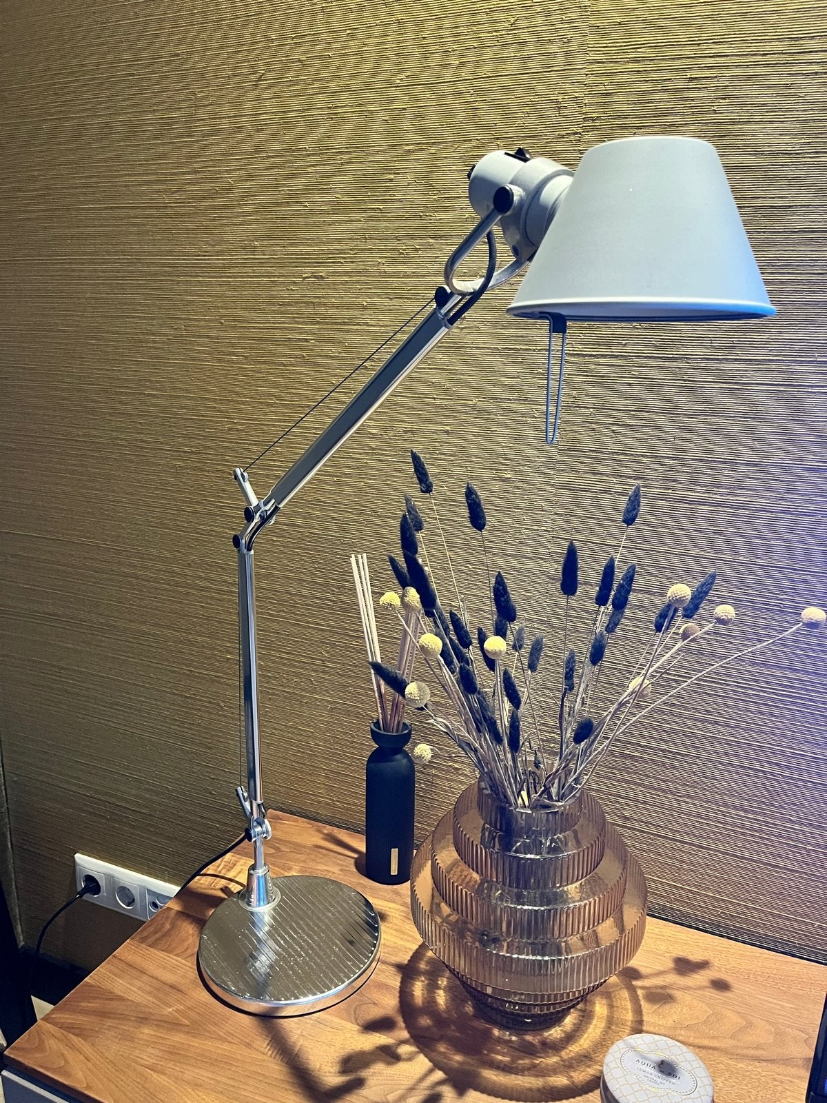Artemide Tolomeo Tavolo bureaulamp - Zo goed als nieuw, Huis en Inrichting, Ophalen of Verzenden, Zo goed als nieuw, Metaal, 75 cm of meer