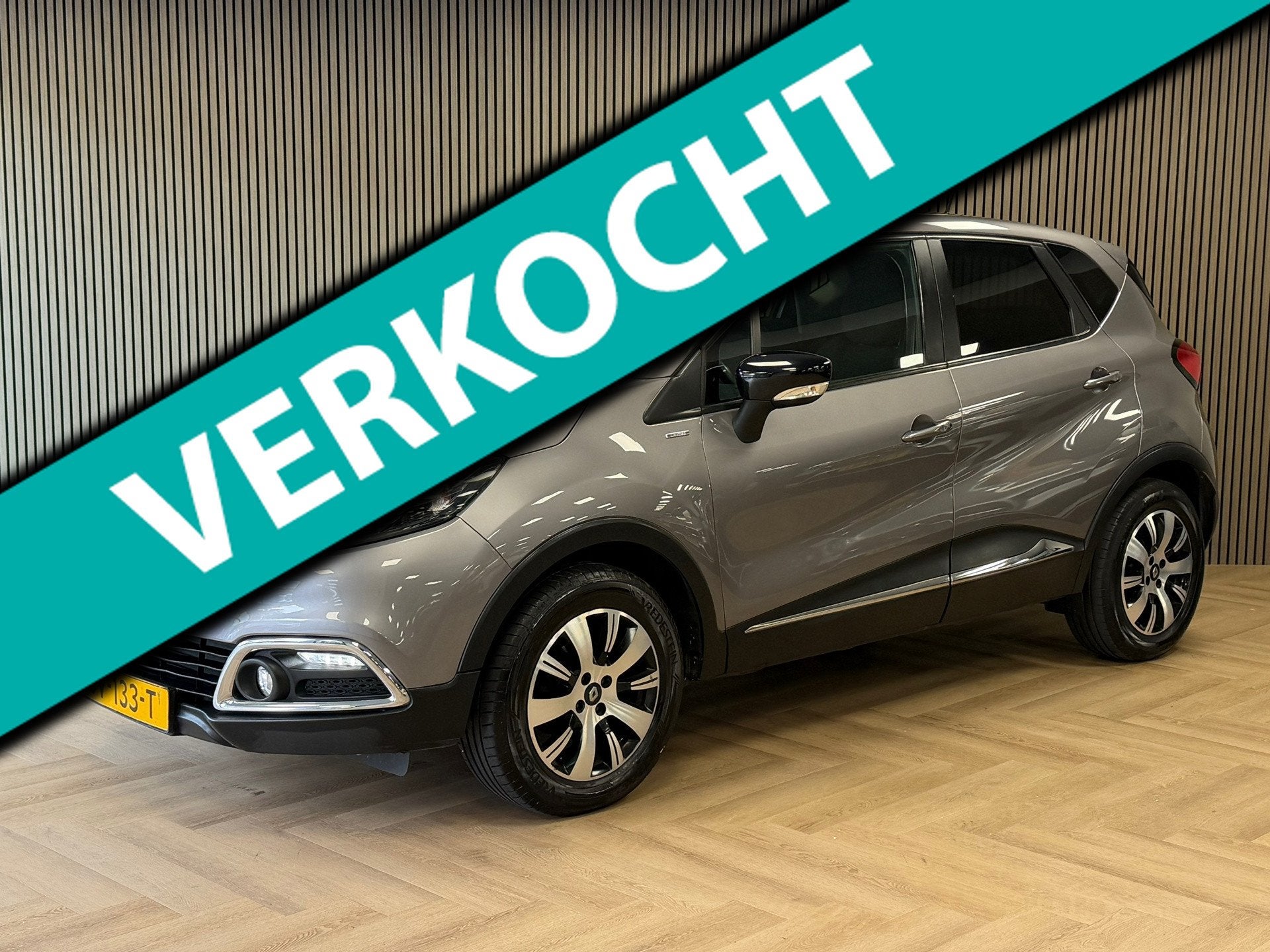 Renault Captur 0.9 TCe Authentique LIMITED LPG G3 TREKHAAK N, Auto's, 898 cc, Stof, Euro 6, Met garantie (alle)