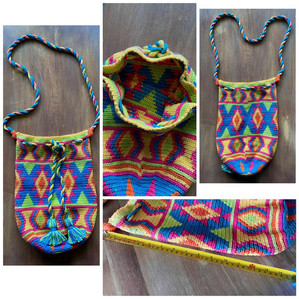Handgemaakte mochilla tas nieuw!, Ophalen of Verzenden, Nieuw, Overige kleuren, Overige merken