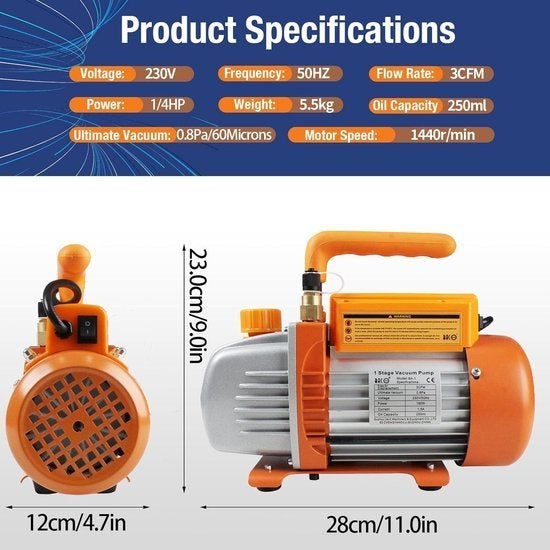 Vacuümpomp – Vacuum Pomp – Vacumeermachine – Koelpomp, Corvance B.V., Verzenden, Nieuw, Corvancebol@gmail.com