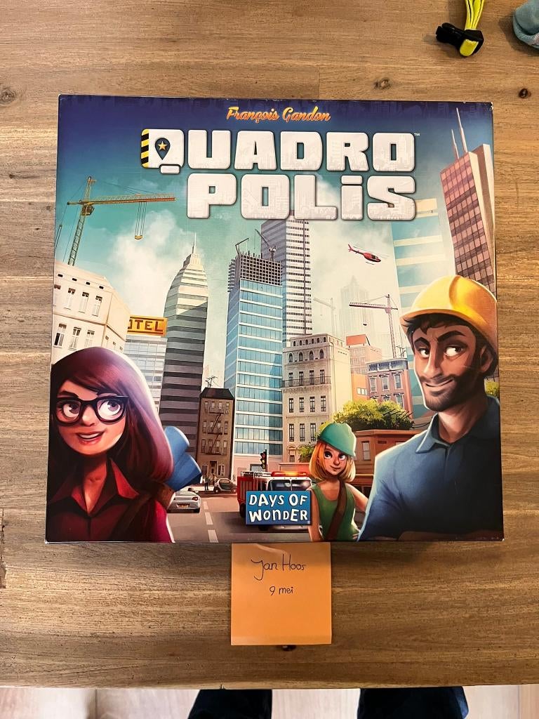 Quadropolis, Hobby en Vrije tijd, Een of twee spelers, Ophalen of Verzenden, Zo goed als nieuw