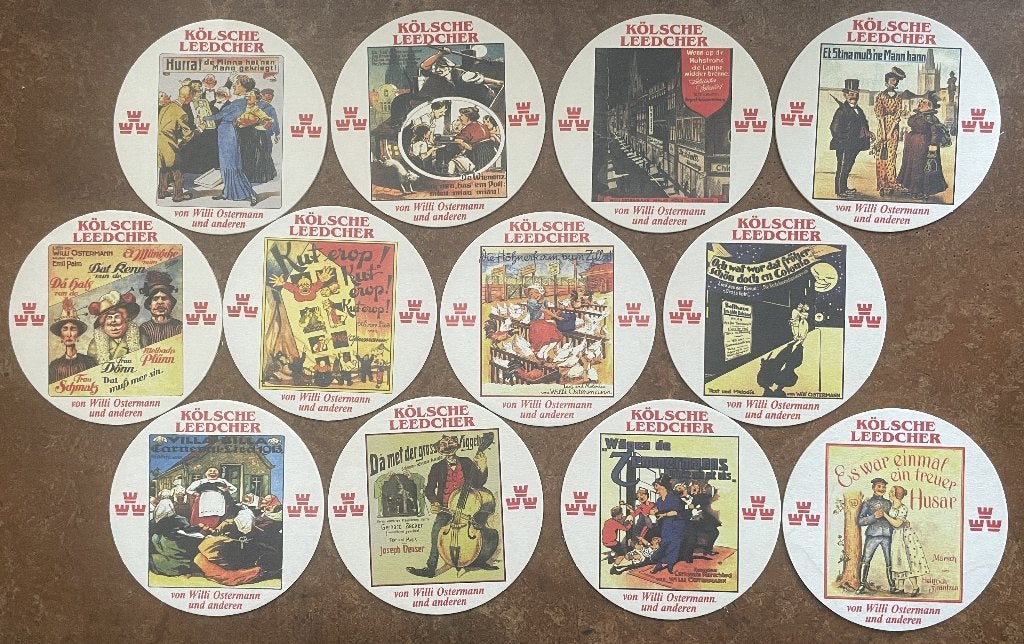 Reissdorf Serie - Kölsche Leedcher von 2010, Verzamelen, Biermerken, Ophalen of Verzenden, Nieuw, Viltje(s), Overige merken