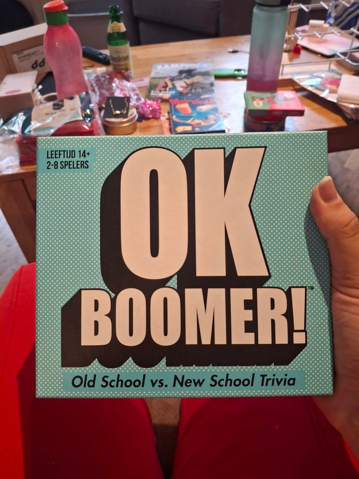OK Boomer spel, Ophalen, Nieuw