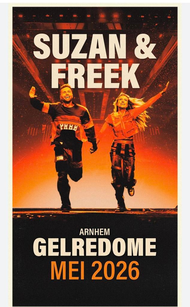 2 tickets suzan en freek, Twee personen, Mei