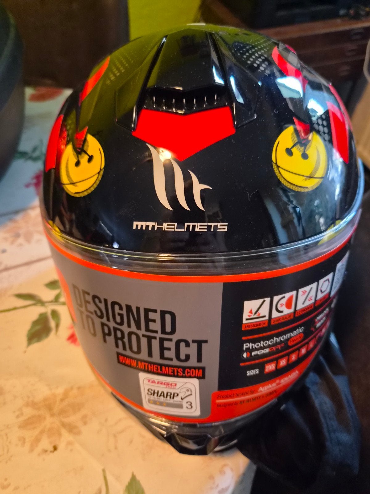 Nieuwe helm. Maat XL maar valt iets kleiner uit., Motoren, Ophalen, XL, Overige merken