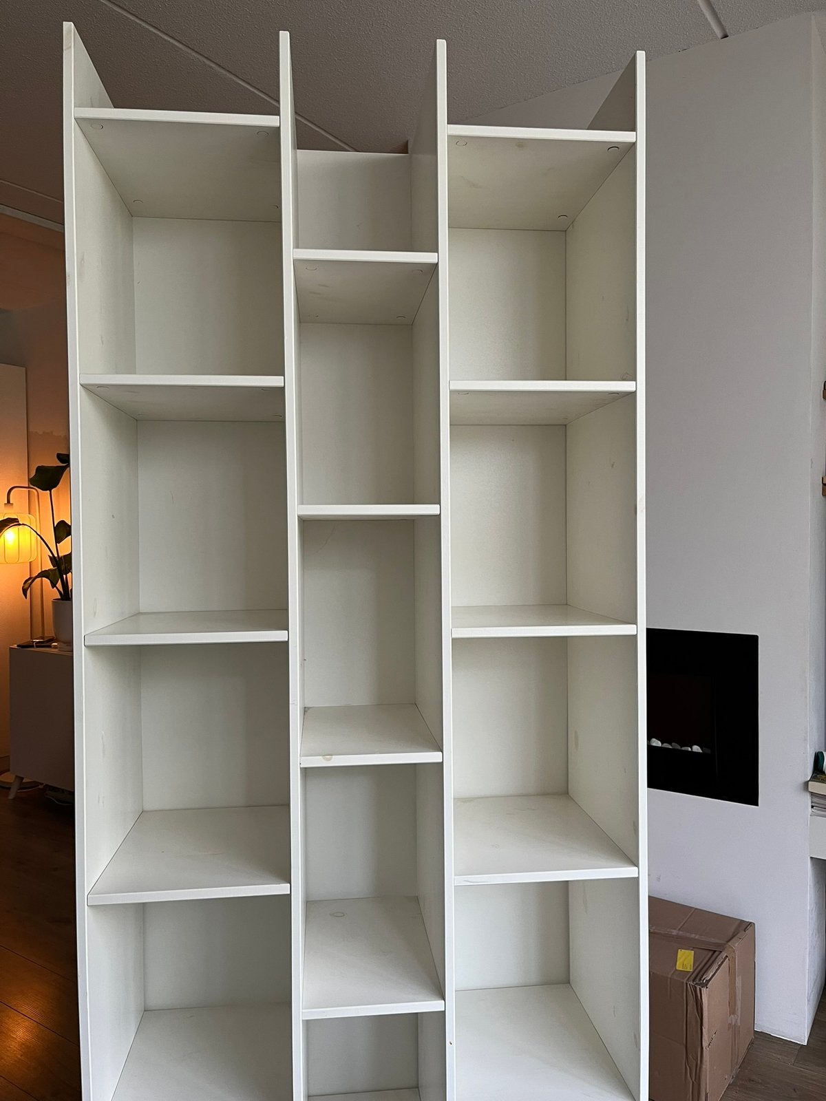 Vakkenkast Woood, Huis en Inrichting, Ophalen, 50 tot 100 cm, Zo goed als nieuw, 150 tot 200 cm