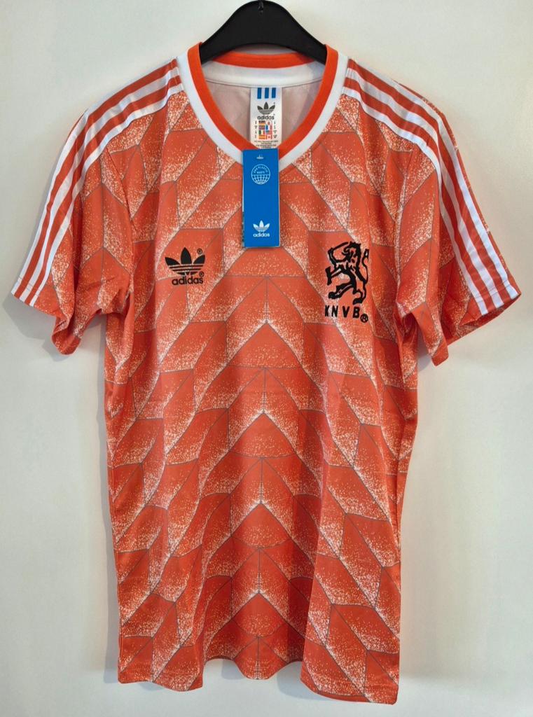 Nieuw Adidas Oranje Nederland shirt EK 1988 maat S WK 2026, Maat S, Ophalen of Verzenden, Nieuw, Shirt