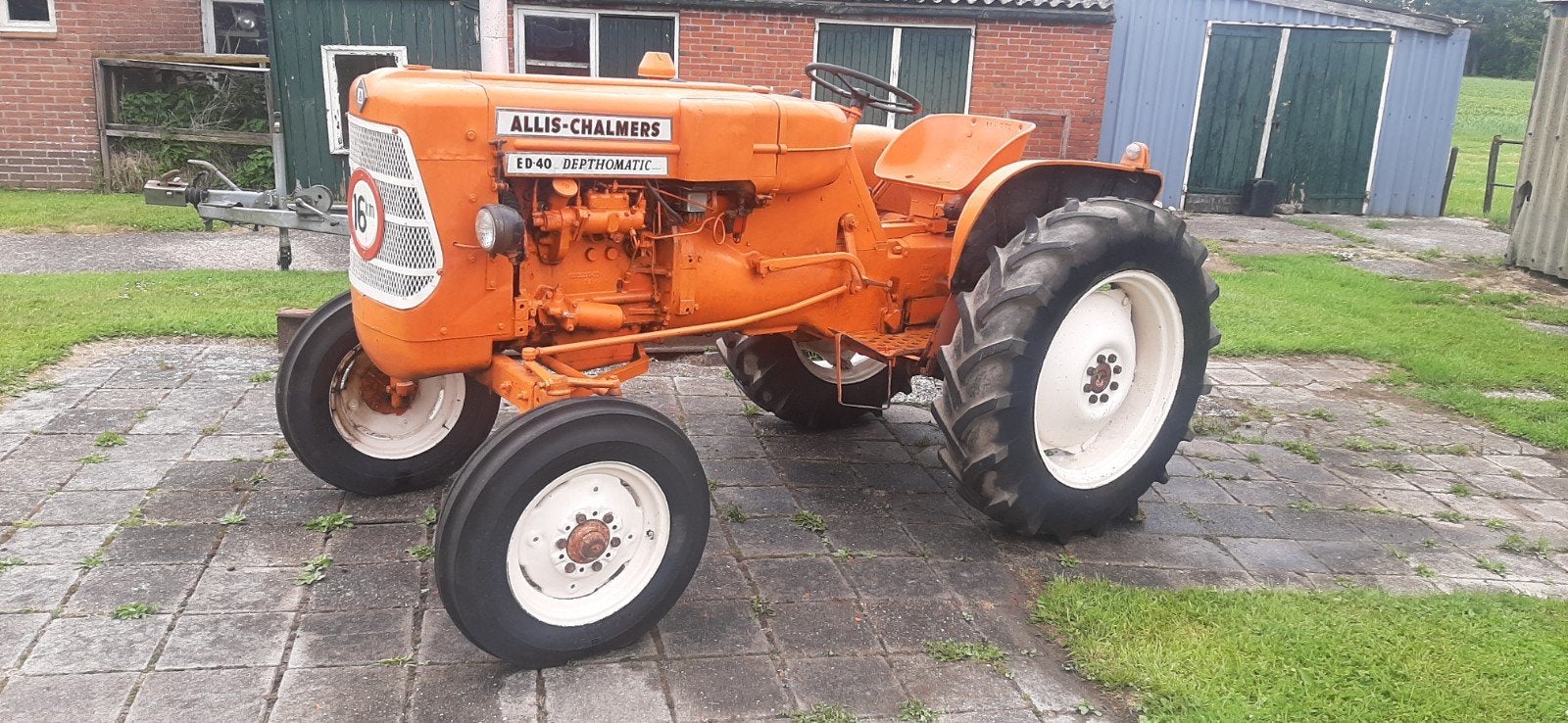 Allis-Chalmers ED40, Ophalen, Oldtimer, Tot 80 Pk, 2500 tot 5000