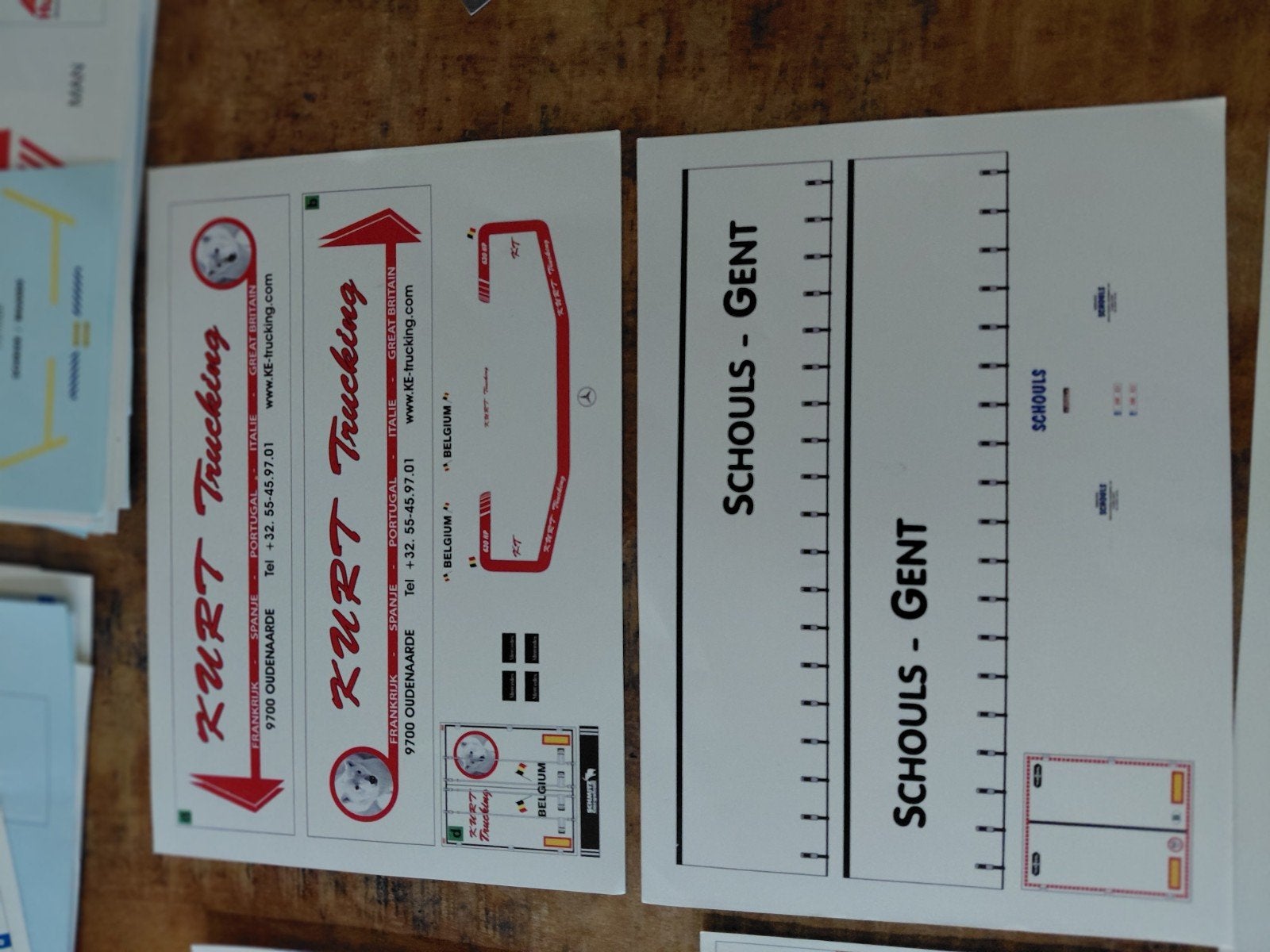 tekno/wsi  waterslide decal, Ophalen of Verzenden