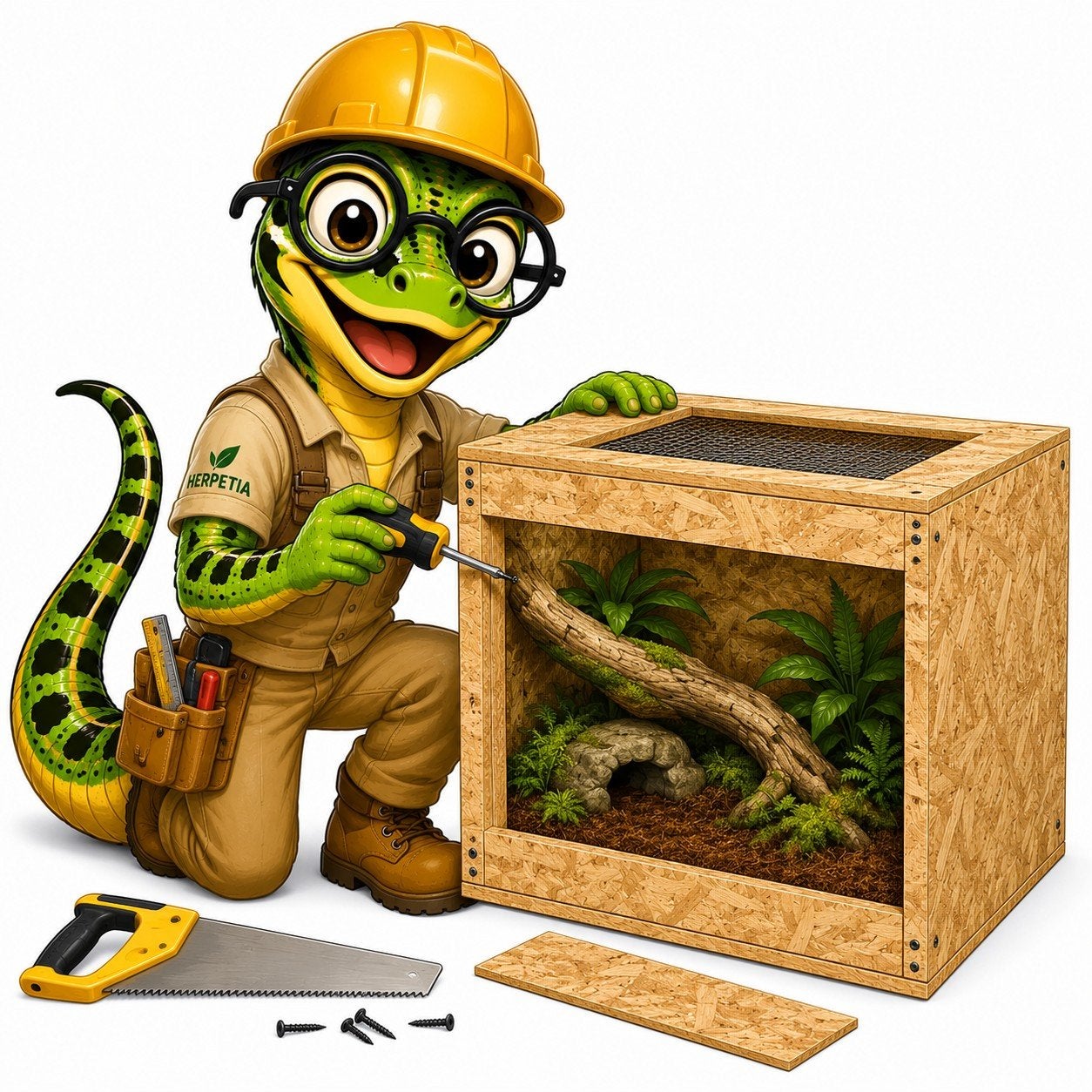 Op maat gemaakte OSB3 terrariums, Dieren en Toebehoren, Reptielen en Amfibieën | Toebehoren, Ophalen, Nieuw, Terrarium of Paludarium