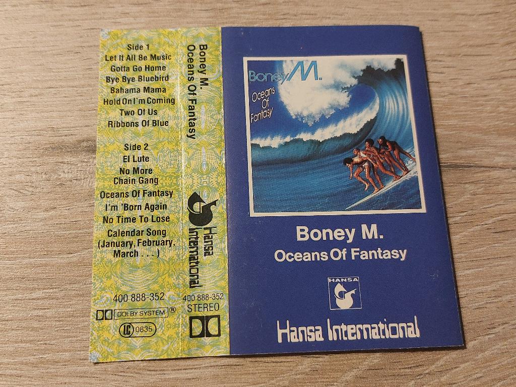 BONEY M - OCEANS OF FANTASY (MC), Cd's en Dvd's, Cassettebandjes, 1 bandje, Ophalen of Verzenden, Zo goed als nieuw, Origineel