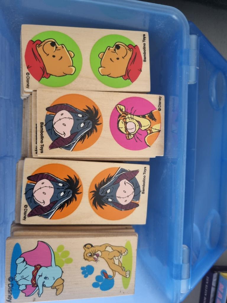 Disney domino, Ophalen of Verzenden, Overige figuren, Beeldje of Figuurtje