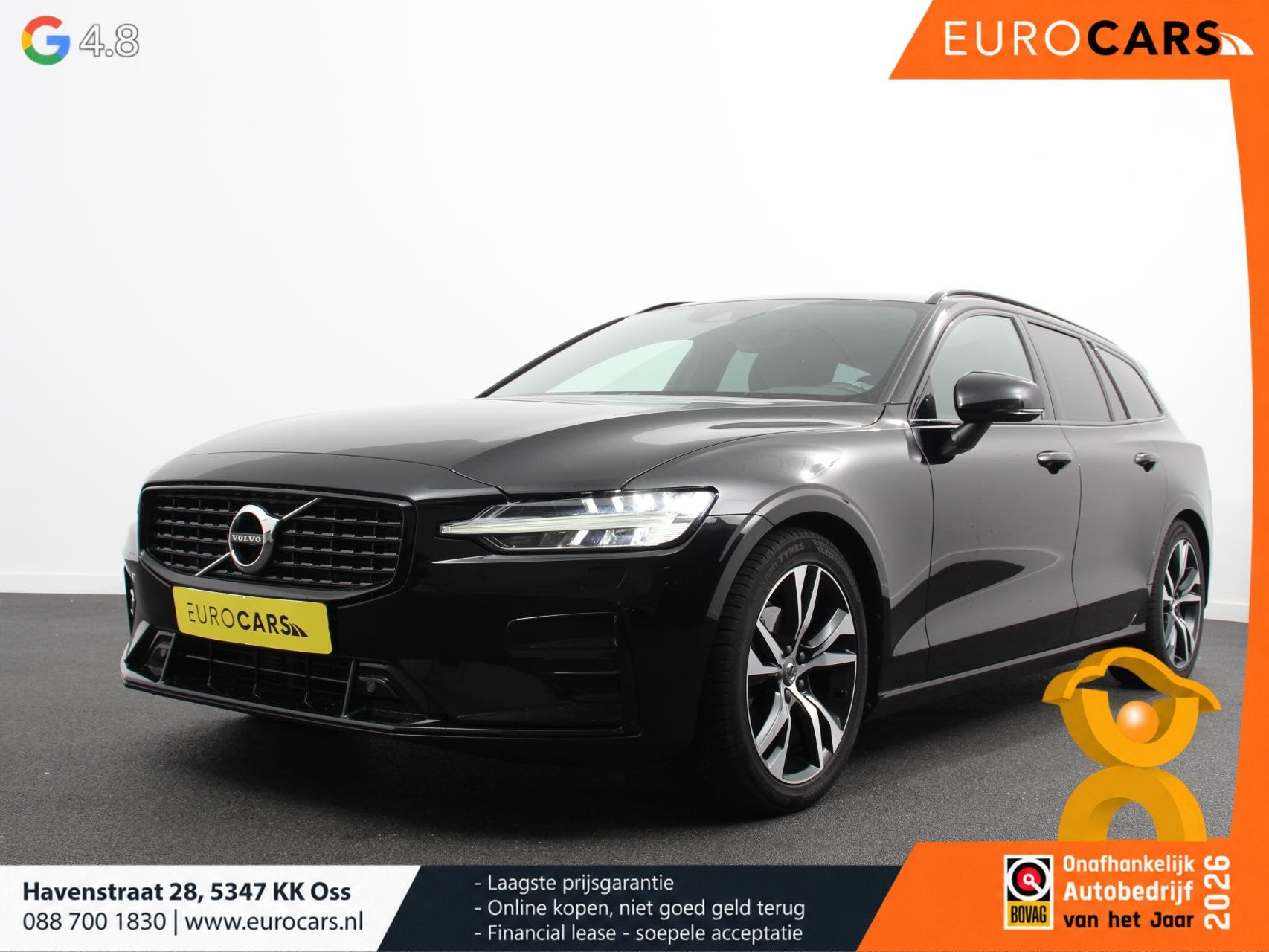 Volvo V60 2.0 B4 R-Design Navigatie Climate control Cruise c, Auto's, Euro 6, 4 cilinders, 1969 cc, 1634 kg