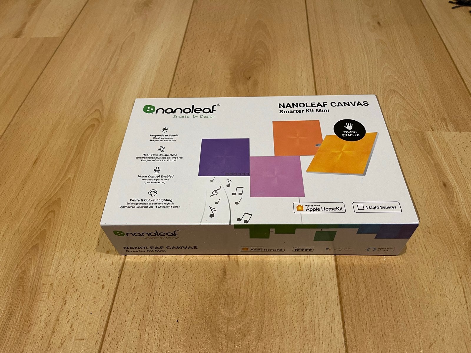 Nanoleaf Canvas Smarter Kit Mini - Slimme Verlichting, Overige merken, Kunststof, Meerkleurig, Nieuw