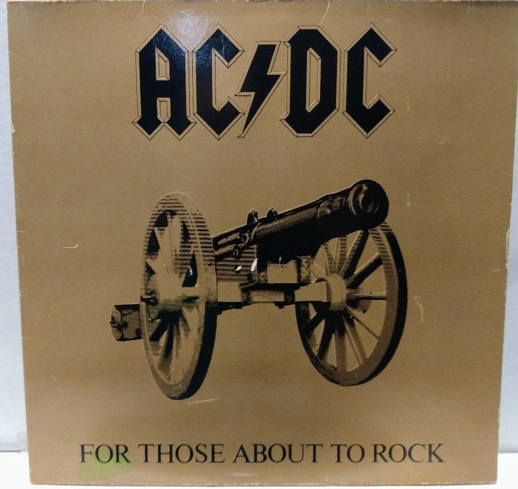 ACDC – For Those About To Rock We Salute You, LP, Gebruikt, Ophalen of Verzenden, 12 inch