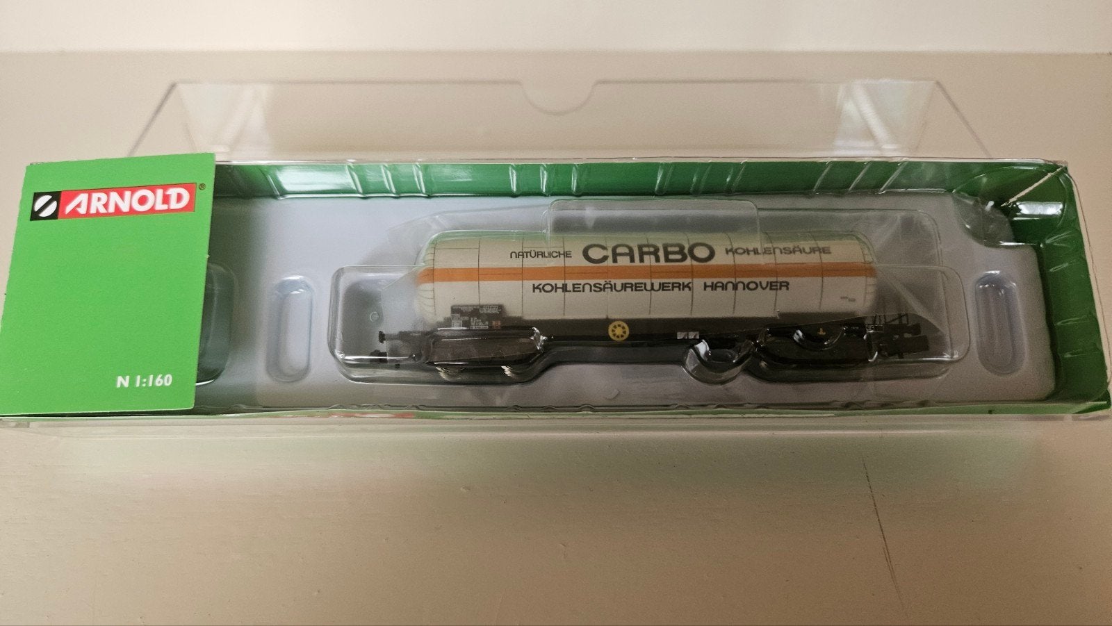Arnold HN6598 Carbo ketelwagon N 1:160, Hobby en Vrije tijd, Modeltreinen | N-Spoor, Arnold, Gelijkstroom of Wisselstroom, Ophalen of Verzenden