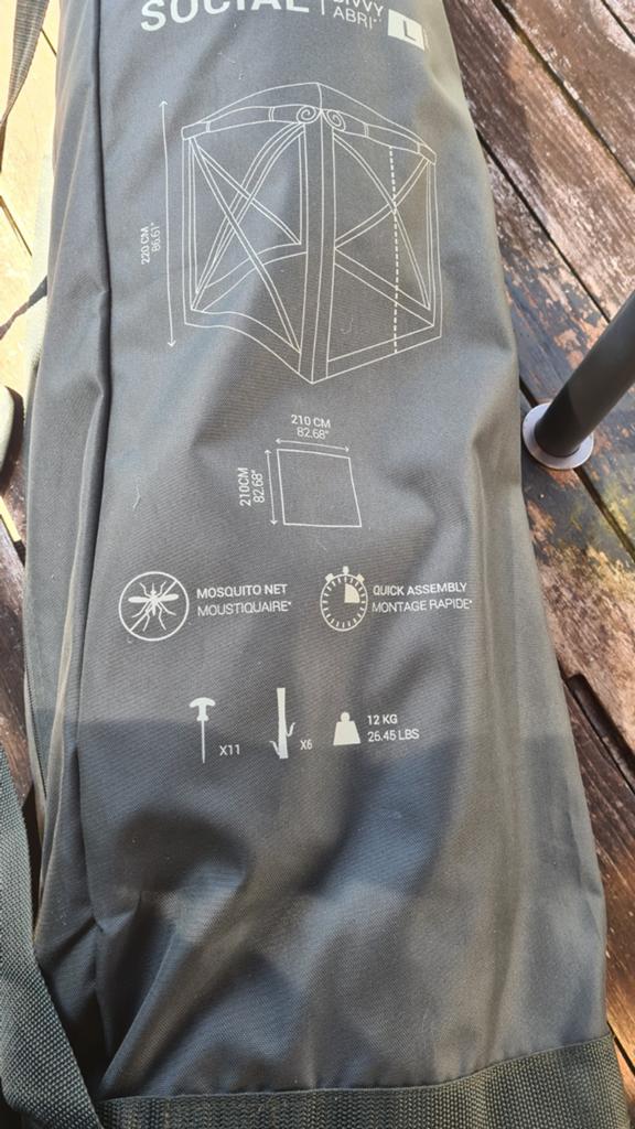 Social Bivvy Abri L - Ruime en snelle opzet tent, Ophalen of Verzenden, Nieuw