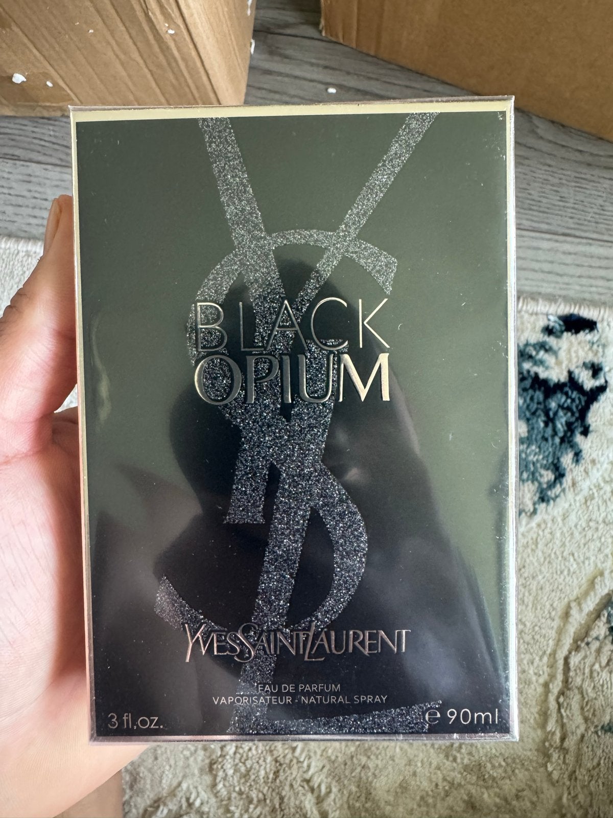 Yves Saint Laurent Black Opium Eau de Parfum 90ml dupe, Ophalen of Verzenden, Zo goed als nieuw