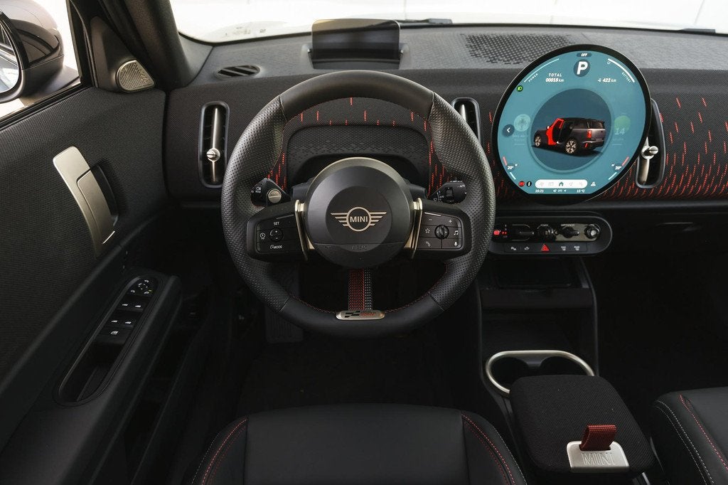 MINI Countryman E / John Cooper Works / Pakket L / 19" JCW R, Countryman, Met garantie (alle), Leder en Stof, Origineel Nederlands