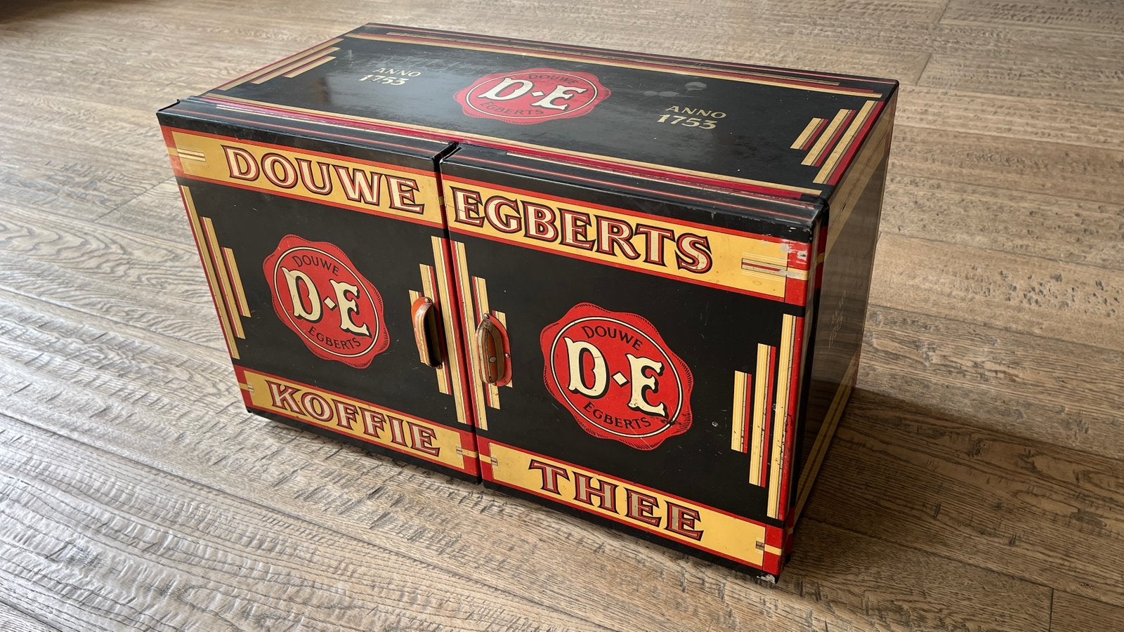 Douwe Egberts winkelblik (eind jaren ‘50), Ophalen, Gebruikt, Koffie, Douwe Egberts