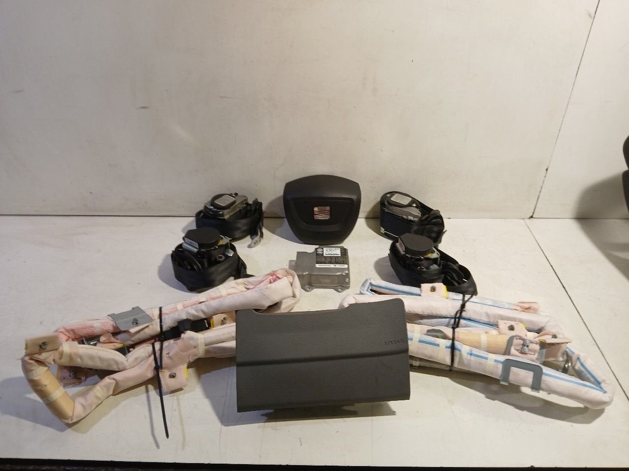 Airbag set Seat Alhambra, Auto-onderdelen, Dashboard en Schakelaars, Seat, Gebruikt, Herkomst onderdeel bekend, 12 maanden garantie