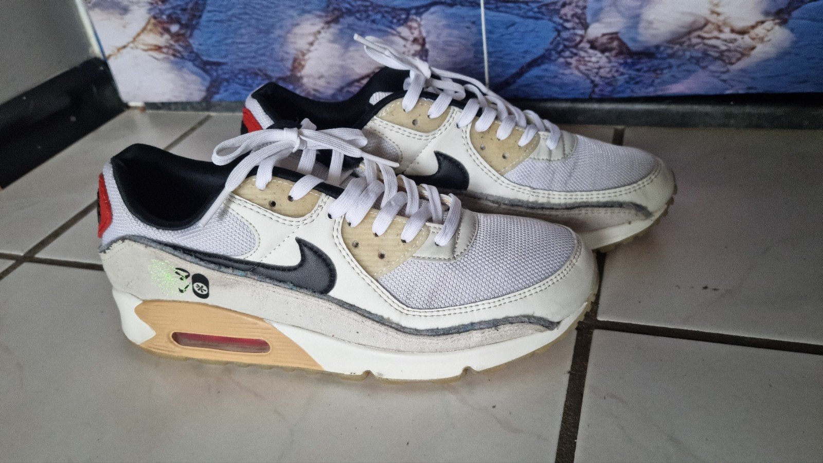 Nike Air Max 90 Sneakers - Maat 42.5, Overige kleuren, Nike, Ophalen of Verzenden, Sneakers of Gympen