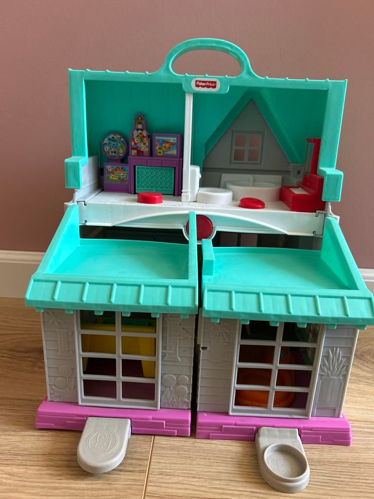 Fisher-Price Little People Speelhuis met Licht en Geluid, Ophalen, Zo goed als nieuw