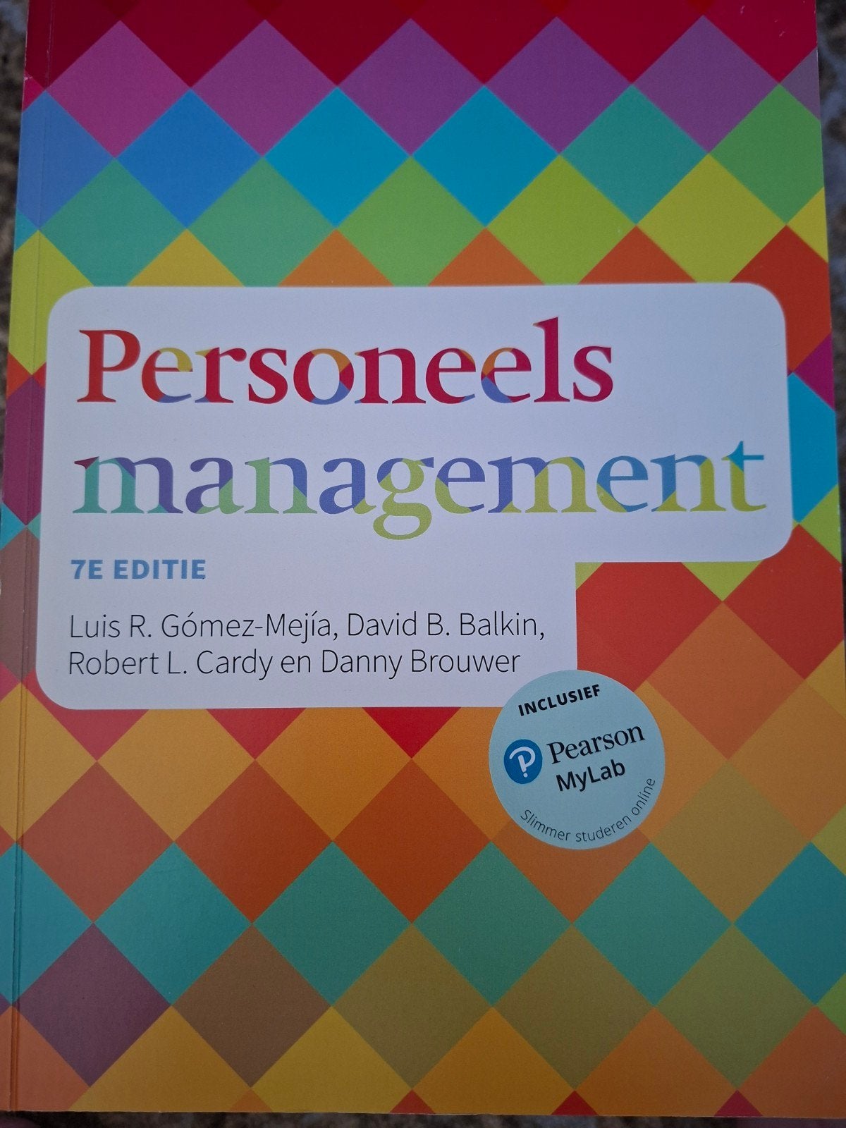 Personeelsmanagement - Robert L. Cardy, Ophalen of Verzenden, Zo goed als nieuw, Robert L. Cardy; David Balkin; Luis R. Gomez-Mejia
