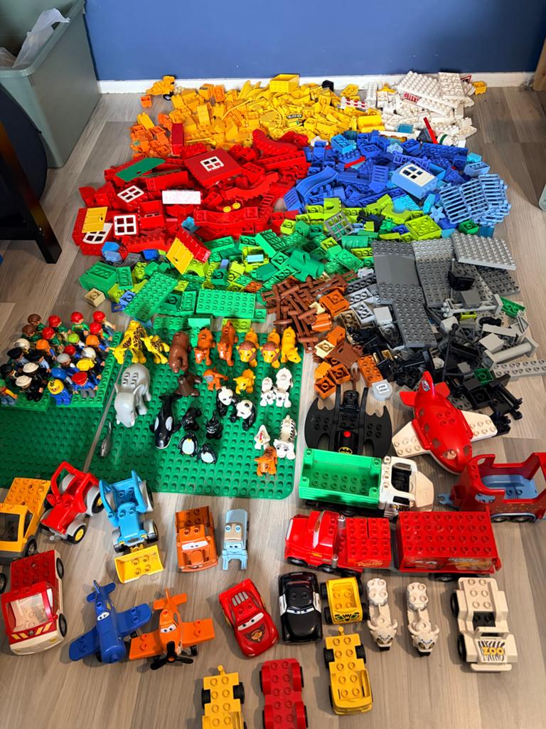 Grote partij Duplo | 12 kg, Ophalen, Inclusief minifiguren, Gebruikt, Lego
