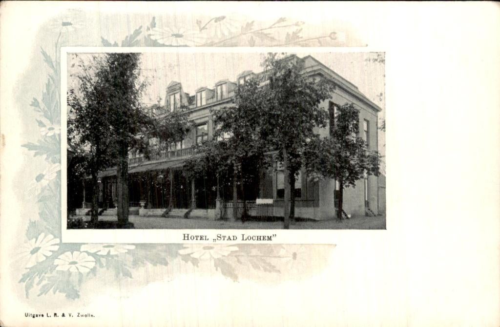 Lochem - Hotel - Stad Lochem, Ophalen of Verzenden, Voor 1920, Ongelopen, Gelderland