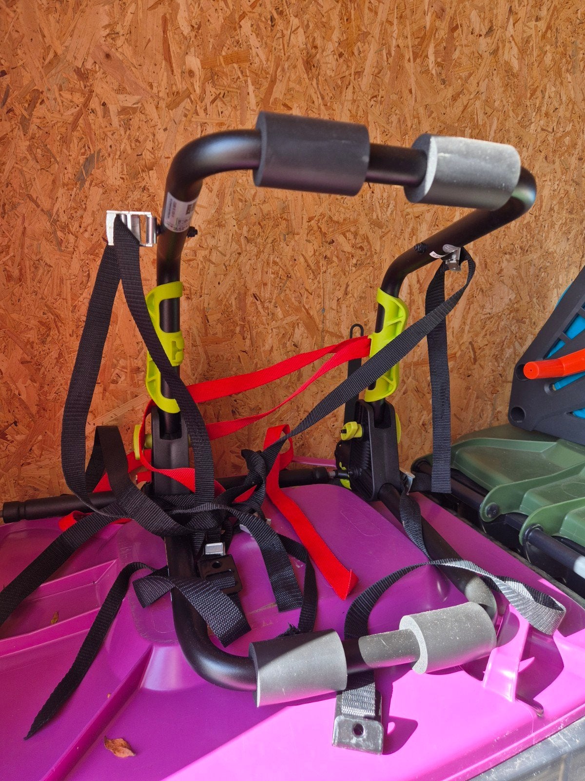 Fietsendrager BuzzRack Colibri  met Thule fietsophangstang, Achterklepdrager, Brede banden, Ophalen of Verzenden, Zo goed als nieuw