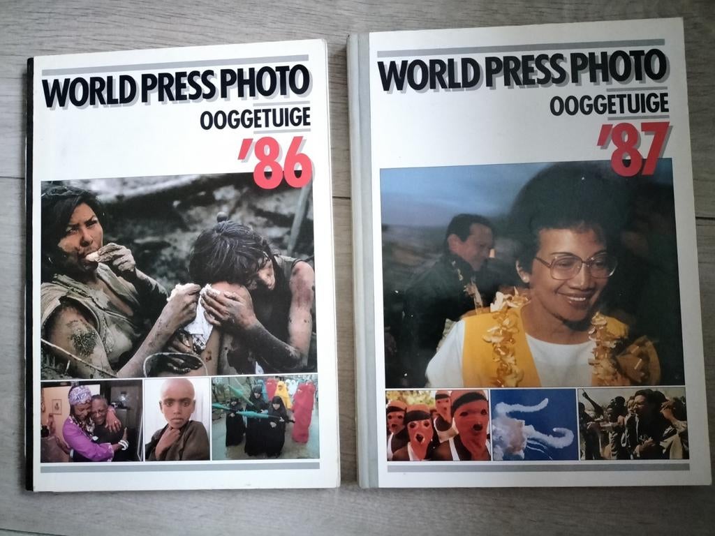 World Press photo van de jaren 86/87, Ophalen of Verzenden, Gelezen