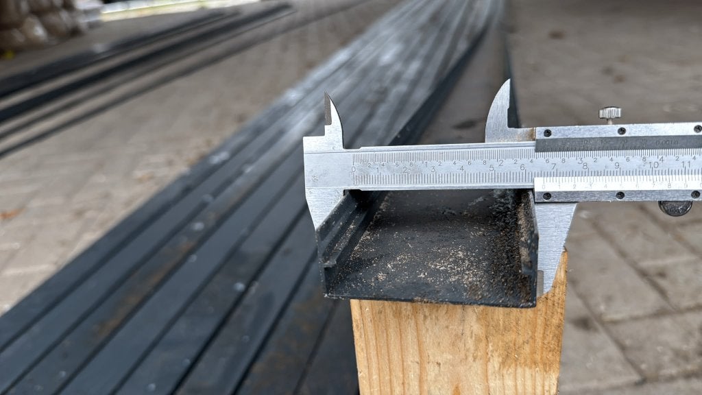 Aluminum profiel aangeboden, Ophalen, Nieuw, 250 mm of meer, Overige typen