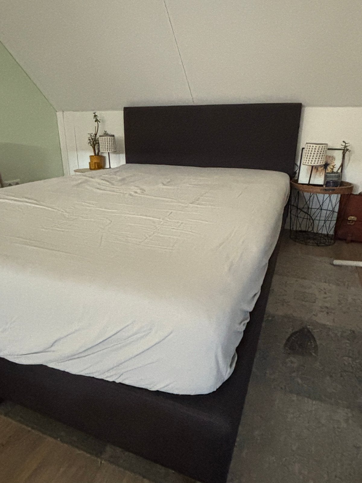 Boxspring onderstel, Ophalen, Gebruikt, Zwart, Tweepersoons