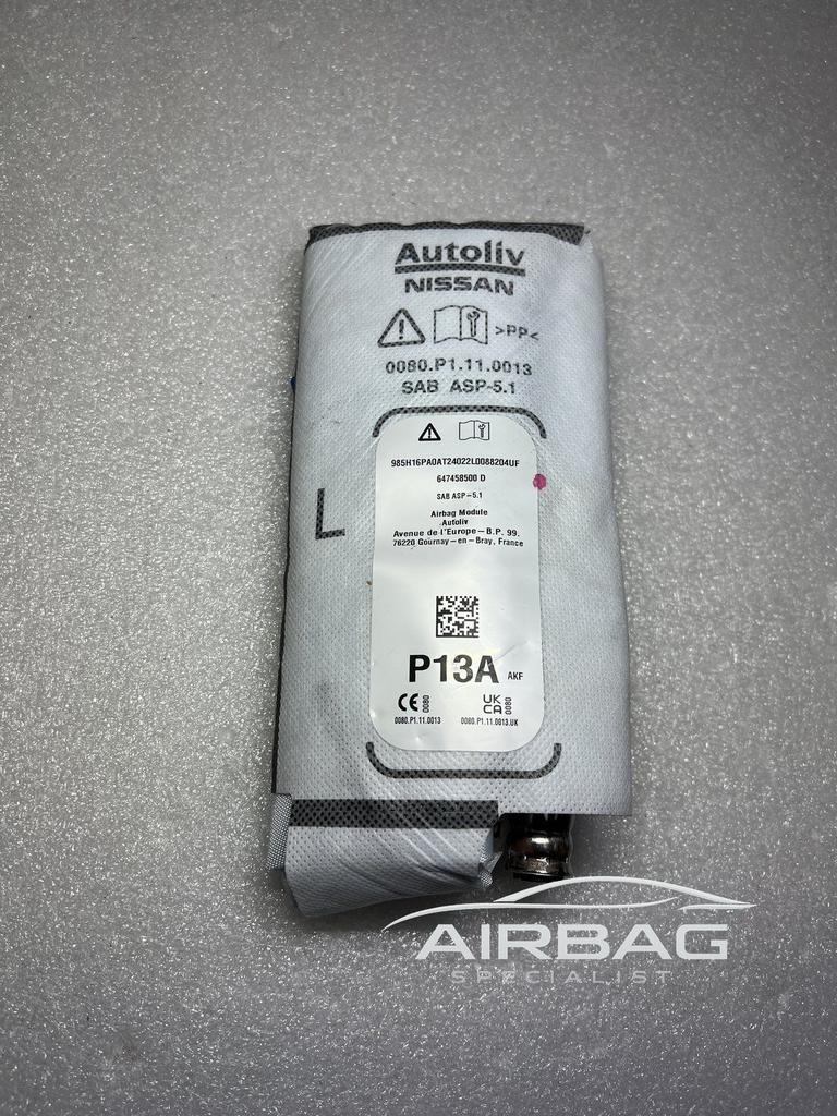 Nissan Juke F16 2019+ stoel zetel airbag Links/Left 64745850, Gebruikt, -, -, Ophalen of Verzenden