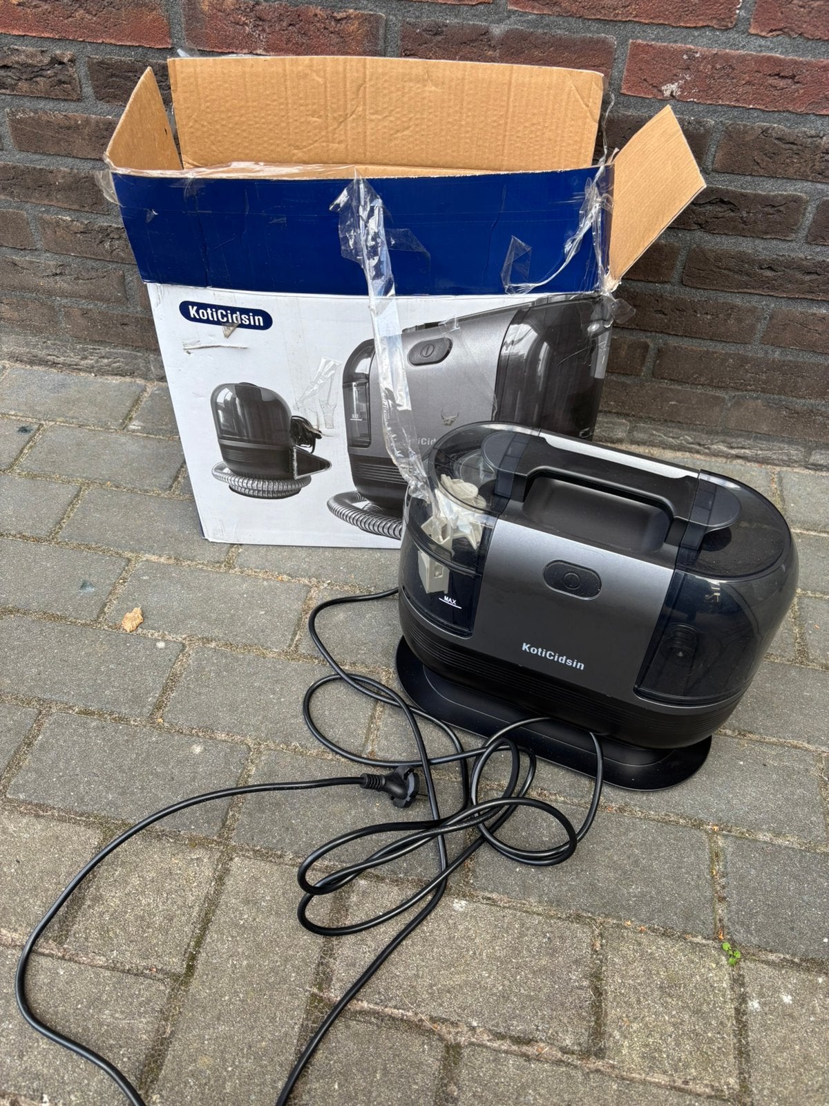 Tapijtreiniger KotiCidsin DY-503a, Doe-het-zelf en Verbouw, Ophalen, Gebruikt, Overige typen