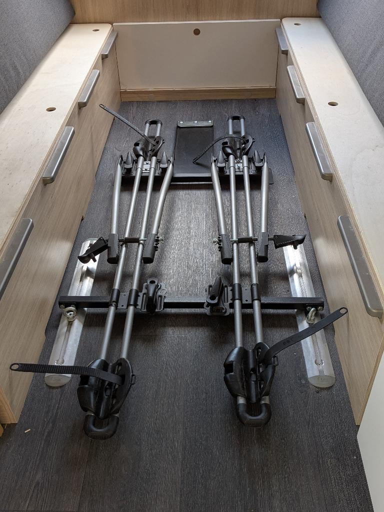 fietsenrek Thule Trigano mini freestyle 300, Caravans en Kamperen, Kampeeraccessoires, Zo goed als nieuw, Ophalen