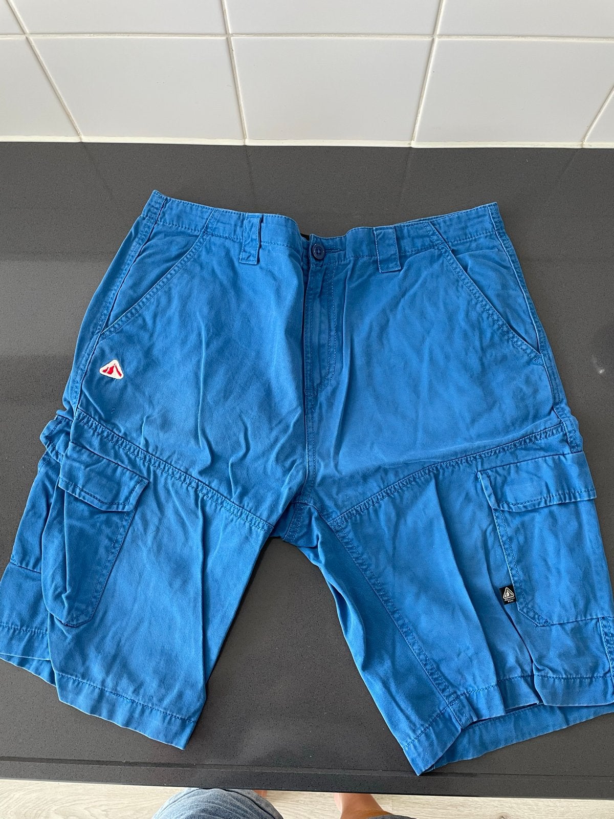 Mountain Peak Cargo Shorts - Maat L, Ophalen of Verzenden, Gedragen, Maat 52/54 (L), Blauw