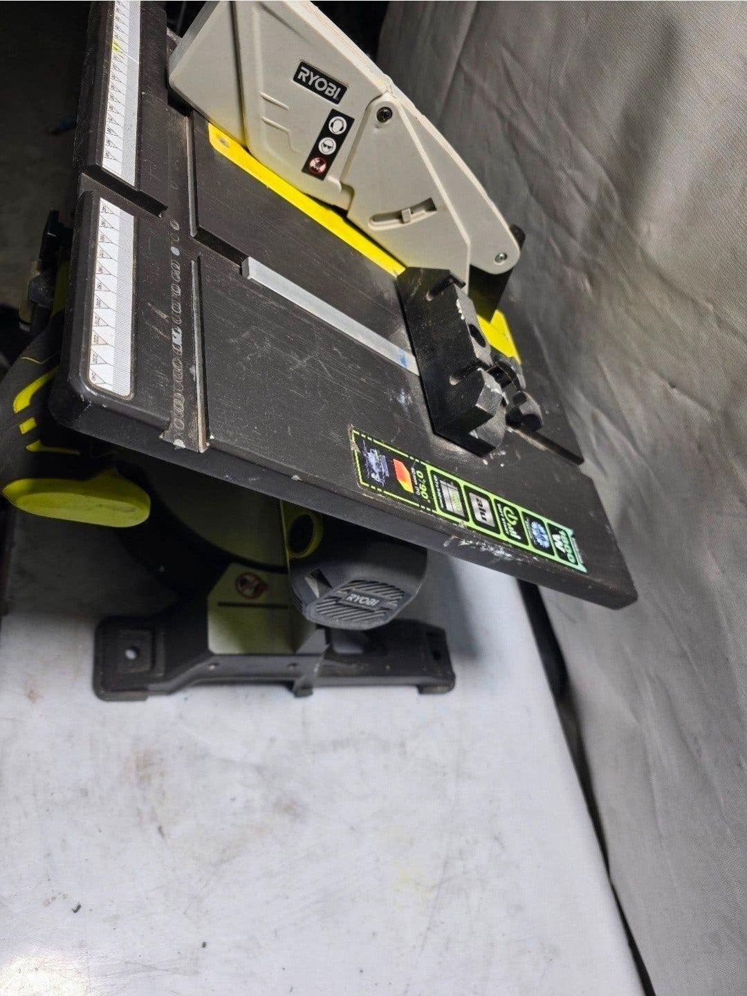 Ryobi 1800W Afkortzaag combizaag, Ophalen of Verzenden, N.v.t, N.v.t, N.v.t